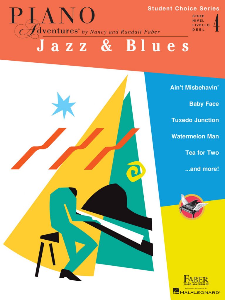 Piano Adventures Student Choice Jazz & Blues Level 4