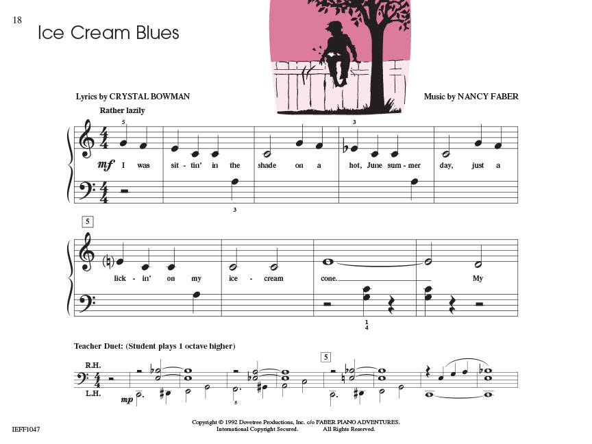 Piano Adventures Student Choice Jazz & Blues Level 1