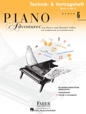 Piano Adventures® Stufe 6 Technik- & Vortragsheft